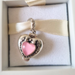 Charm Polly Pocket Niñera Corazón Cristal Rosa