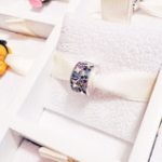 Charm Clip Estrellas Cristales Colores