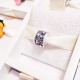 Charm Clip Estrellas Cristales Colores