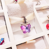 Charm Mariposa Cristal Tornasol