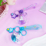 Llavero Cinnamoroll Luna Con Perlas
