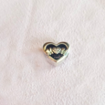 Charm Corazón LOVE you forever y Cristal Rosa Palo