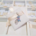 Charm Libélula Con Cristal Colgante