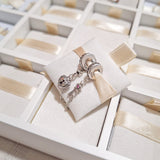 Charm Cadena De Seguridad Corazón Candado Y Llave