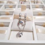 Charm Cadena De Seguridad Arcoíris Y Rehilete