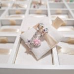 Charm Cadena De Seguridad Huella Mascota Y Estrella