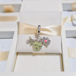 Charm Maleta De Viaje, Corazón Y Avión