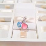 Charm Concha De Colores Con Perla
