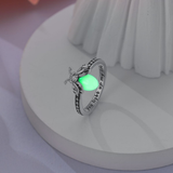 Anillo Luciérnaga Brilla En La Oscuridad