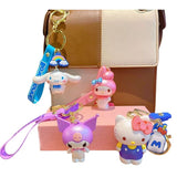 Llavero My Melody Estilo Clásico Metálico Kawaii