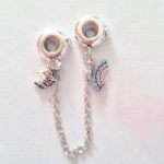 Charm Cadena De Seguridad Unicornio