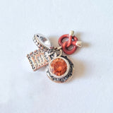 Charm Taza De Café, Pretzel y Libro