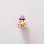 Charm Fantasma Con Calabacita De Halloween