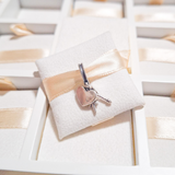 Charm Corazón, Flecha Y Rosa De Los Vientos