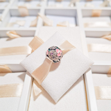 Charm Redondo Flores Rosas