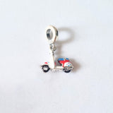 Charm Motoneta Vespa Blanca