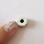 Charm Flores y Cristales Rosas