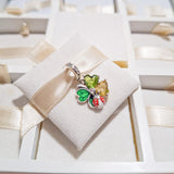 Charm Catarina Y Trébol Resplandeciente