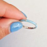 Anillo Azul Cielo y Cristales