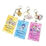 Llavero Porta Credencial Sailor Moon X Hello Kitty