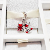 Charm Santa Claus, Reno Y Árbol De Navidad